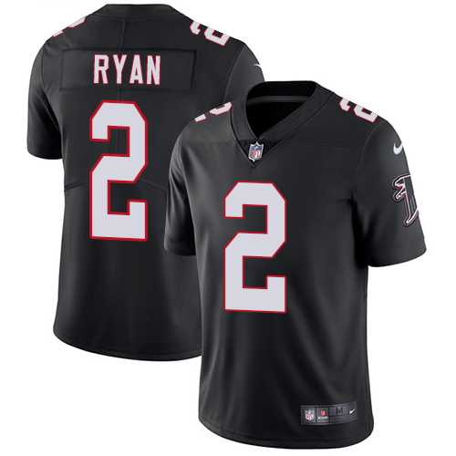 Nike Atlanta Falcons #2 Matt Ryan Black Alternate NFL Vapor Untouchable Limited Jersey,We sell and wholesale Nike Atlanta Falcons #2 Matt Ryan Black Alternate NFL Vapor Untouchable Limited Jersey on line form chian!